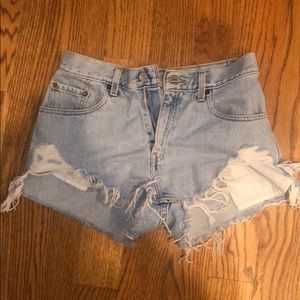 furstofakind denim shorts